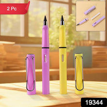 2In1 Everlasting Pencil Replaceable Head With Eraser (2 Pc / Mix Color) - dailyneed.life
