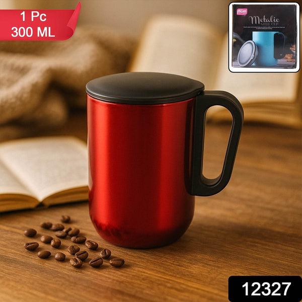 Supermom Stainless Steel Metallic Coffee Mug Approx 300ml (1 Pc) - dailyneed.life