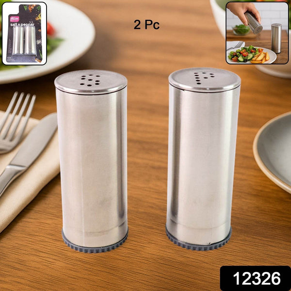 Supermom Stainless Steel Salt and Pepper Shaker Set (2 Pc) - dailyneed.life