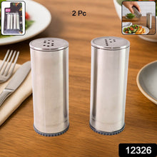 Supermom Stainless Steel Salt and Pepper Shaker Set (2 Pc) - dailyneed.life