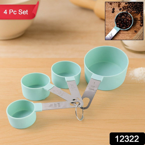 Measuring Cup Set with Stainless Steel Handles 4-Piece - dailyneed.life