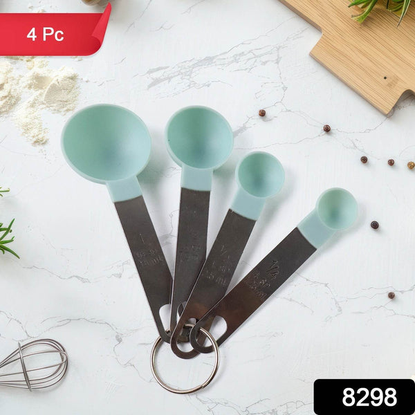 Premium Measuring Spoon Set with Stainless Steel Handles 4-Piece - dailyneed.life