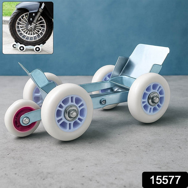 5-Wheel Emergency Bike Wheel Puller Trolley (1 Pc) - dailyneed.life