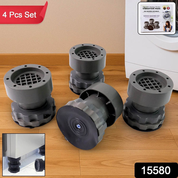 Adjustable Anti-Vibration Pads for Washing Machine and Refrigerator Base (4 Pc) - dailyneed.life