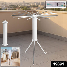 Foldable Rotary Clothes Drying Rack Stand (1 Pc) - dailyneed.life