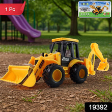 LALA Friction Powered JCB Style Backhoe Loader Construction Toy Truck for Kids (1 Pc) - dailyneed.life