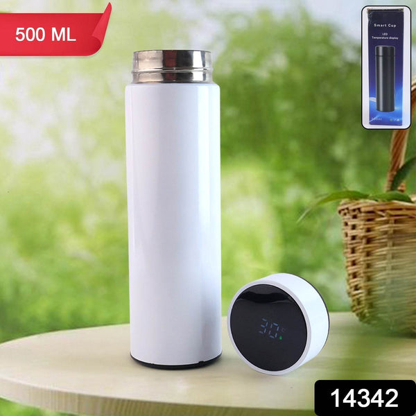 White Vacuum Insulated Water Bottle (1 Pc / 500ML) - dailyneed.life