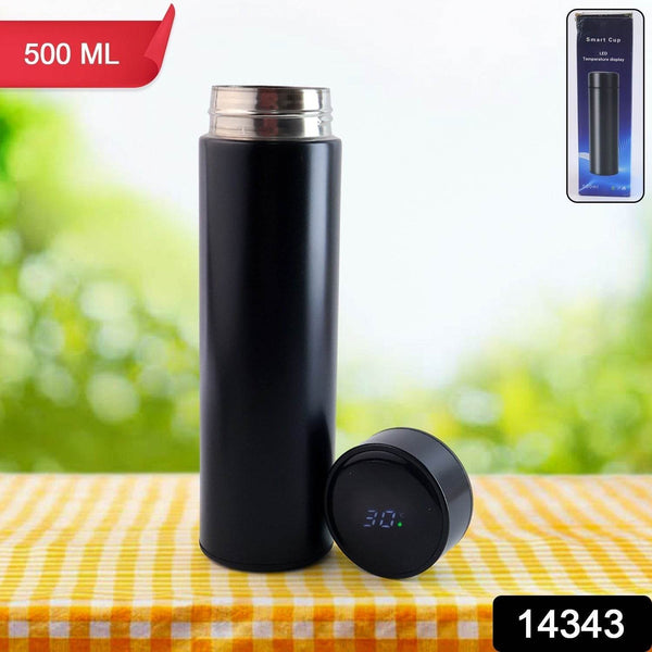 Black Vacuum Insulated Water Bottle (1 Pc / 500ML) - dailyneed.life