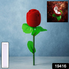 Artificial Rose Flower Shaped Jewelry Ring Box (1 Pc) - dailyneed.life