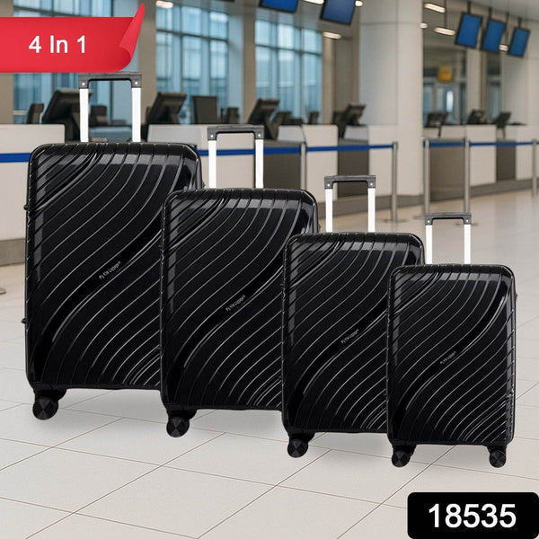 Big 4 in 1 Luggage with Wheels Travel suitcases Set (4 Pcs Set / Different Size) - dailyneed.life