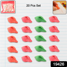 Shankh Shape Eraser Rubber (20 Pc / Mix Colour & Design) - dailyneed.life