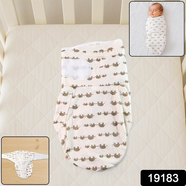 Soft Cotton Adjustable Baby Swaddle Wrap for Newborns (1 Pc) - dailyneed.life