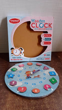 Aditi Wooden Educational Learning Clock Toy with Movable Hands - dailyneed.life