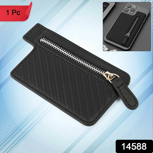 Black Adhesive Card phone Holder, Card Wallet Phone Attachment (1 Pc) - dailyneed.life