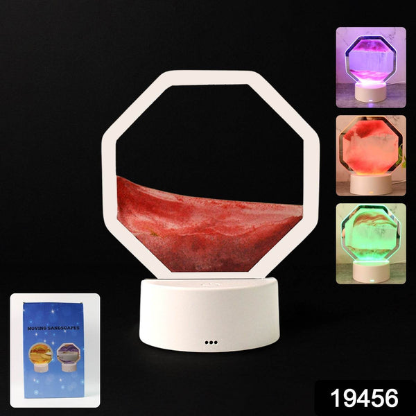 LED Moving Sand Art Table Lamp (1 Set) - dailyneed.life