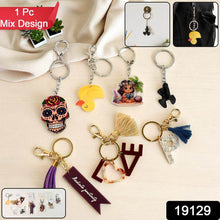 Trendy Designer Assorted Keychains (Mix Design / 1 Pc) - dailyneed.life