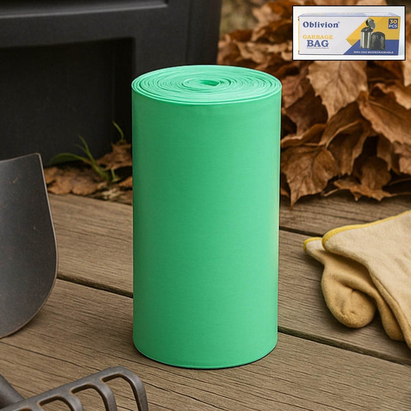 Bio-degradable Eco Friendly Garbage / Trash Bags Rolls (24x32 Cm / 1 Pc / Mix Color) - dailyneed.life