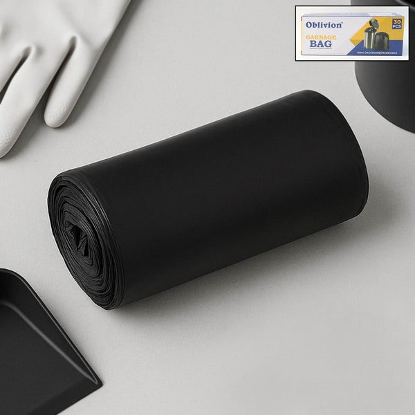 Garbage Bags Medium Size Black Colour (1 Pc / 24 x 32) - dailyneed.life