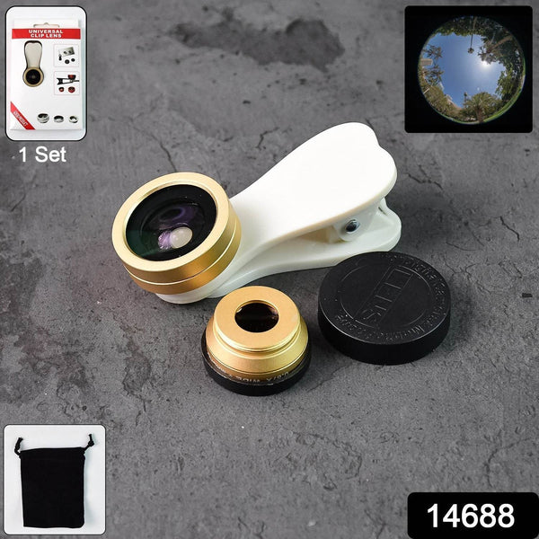 Universal Clip-On Mobile Camera Lens Kit (1 Set) - dailyneed.life