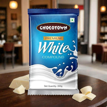 Chocotown Premium White Choco Compound Slab, 500gm - dailyneed.life