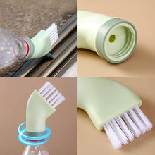 Multipurpose Bottle-Connectable Cleaning Brush with Built-In Scraper (1 Pc) - dailyneed.life