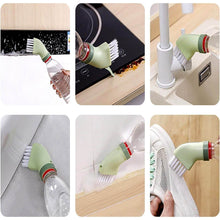 Multipurpose Bottle-Connectable Cleaning Brush with Built-In Scraper (1 Pc) - dailyneed.life