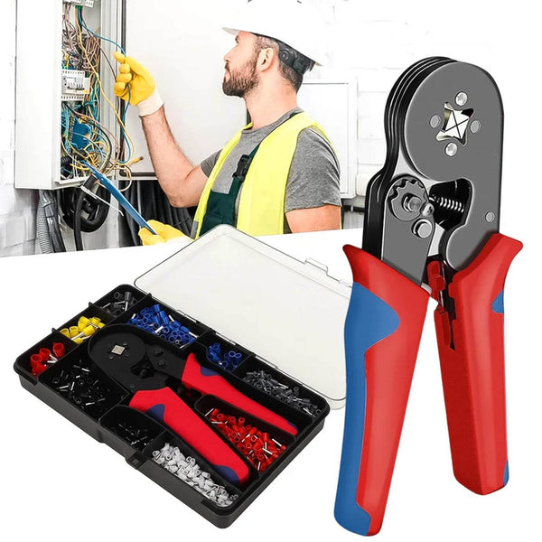 Approx 1200 Piece Ferrule Crimping Tool Kit Set - dailyneed.life