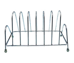 Stainless Steel Square Plate Rack Stand Holder for Kitchen - dailyneed.life