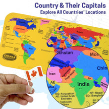 Aditi Mapster World Map EVA Foam Puzzle Set - dailyneed.life