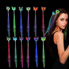 LED Butterfly Hair Braid Clip (Mix Color, 1 Pc) - dailyneed.life