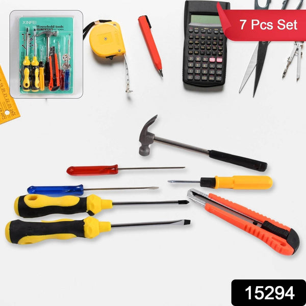 7-Pcs Hand Tool Kit with Magnetic Wristband for Screws & Bolts - dailyneed.life