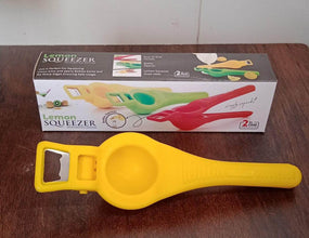 Kitchen 2 in 1 Unbreakable Lemon Squeezer and Bottle Opener (1 Pc) - dailyneed.life