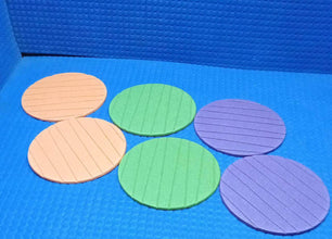6 pcs Useful Round Shape Plain Silicone Cup Mat Coaster Drinking Tea Coffee Mug Wine Mat for Home - dailyneed.life