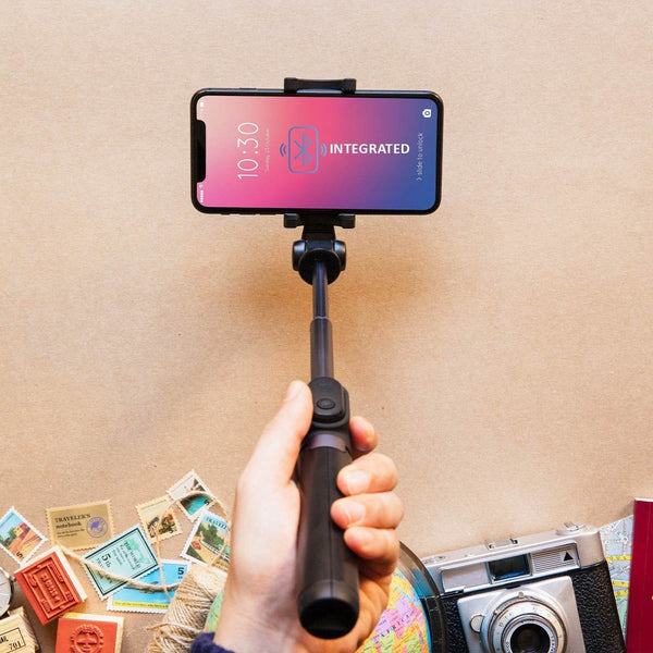 Bluetooth Selfie Stick, Portable Phone Tripod Stand for Mobile - dailyneed.life