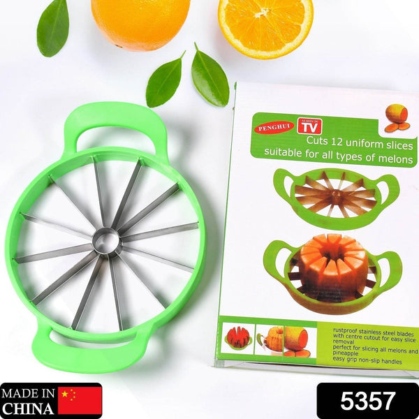 Watermelon Slicer Cutter Steel Fruit Perfect Corer Slicer Kitchen Tools - dailyneed.life