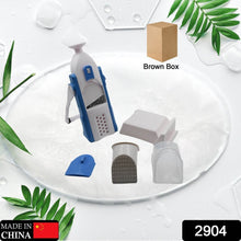 Multi-Function Time Saving Vegetable Slicer Cutter + Julienne 5-in-1 Food Vegetable Potato Chopper, Garlic Grinder - dailyneed.life