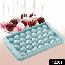 Plastic Round Reusable Ice Cube Ice Ball Mold / Lolli Candy Maker 33 Moulds (16.5×10 Cm / 1 Pc) - dailyneed.life