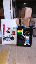 Solar Power Astronaut Ornament Moving Hand with Indian Flag (1 Pc) - dailyneed.life