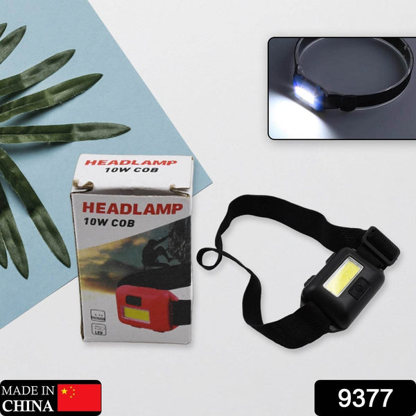 10W COB Waterproof Headlamp – Portable Lantern for Camping, Hiking, Cycling & Hunting (1 Pc) - dailyneed.life