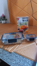 Plastic Kitchen Storage Container Big 800 ML & Small 250 ML with Air Seal Lock Lid & Spoon - dailyneed.life