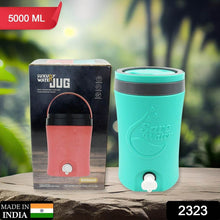 Multicolored 5L Water Rover Jug: Insulated Plastic Jug with Sturdy Handle - dailyneed.life