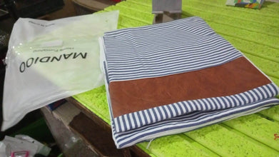 Pillow Covers, leather & cotton Cushion Covers (20 × 20 Inch / 1 Pair / 2 Pc) - dailyneed.life
