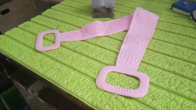 Silicone Body Back Scrubber - Double-Sided Bath Brush for Deep Cleaning & Massage (Medium Size /1pc) - dailyneed.life