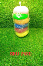 Plastic Scrubber Round Nylon Scrubbers (Pack of 6) - dailyneed.life