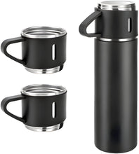 Customized Stainless Steel Vacuum Flask Set with 3 Cups – 500ML | Personalized Name Bottle Gift Combo for Boyfriend, Girlfriend, Employee - dailyneed.life