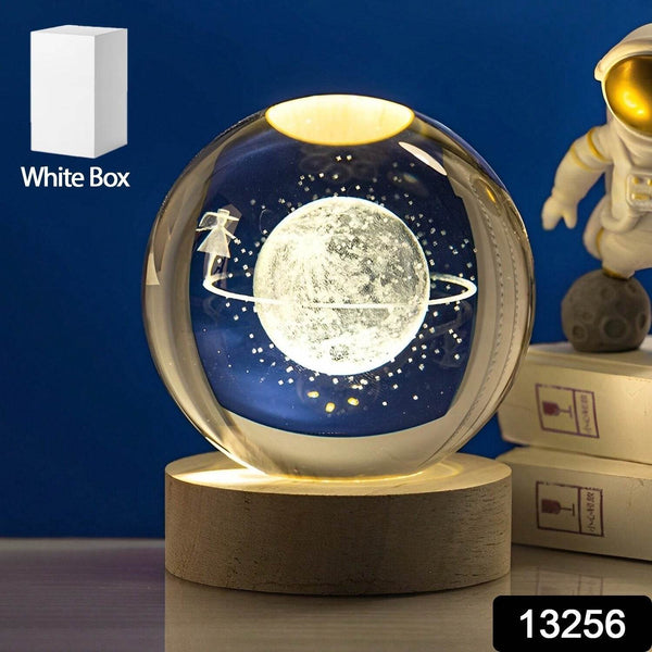 Astronaut Ball Night Light with Resin Base Decorative for Living Room Decor (1 Pc) - dailyneed.life