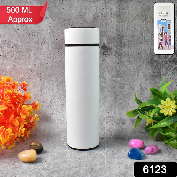 Stainless Steel Vacuum Flask with Digital Temperature Display - dailyneed.life