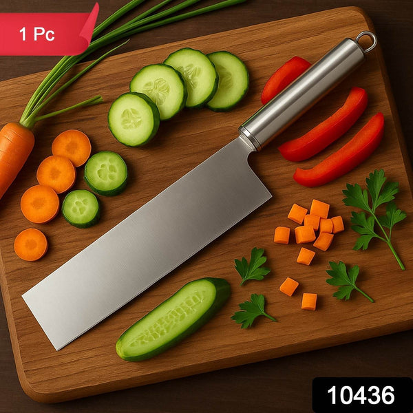 Professional-Grade Stainless Steel Vegetable Cleaver Knife 1 Pc - dailyneed.life