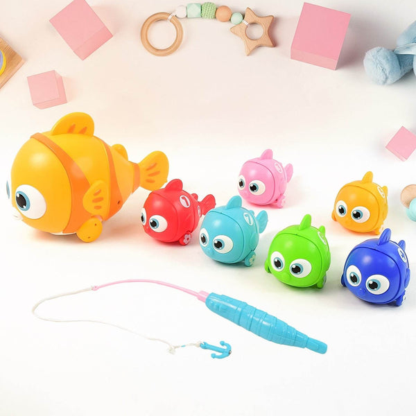 Electroplay 7-in-1 Magnetic Fishing Toy Set for Kids - dailyneed.life