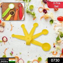 Plastic Measuring Spoons - Set of 5 - dailyneed.life